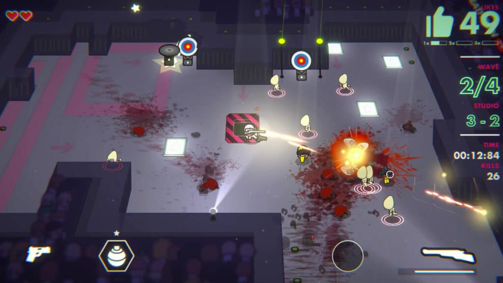 Image of DEATHRUN TV, a twin-stick shooter.