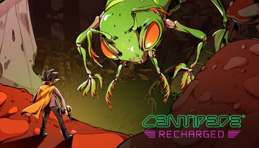 Centipede Recharged Game Banner