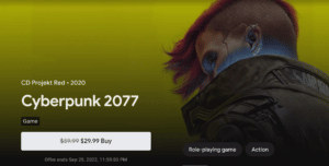 Cyberpunk 2077 Sale