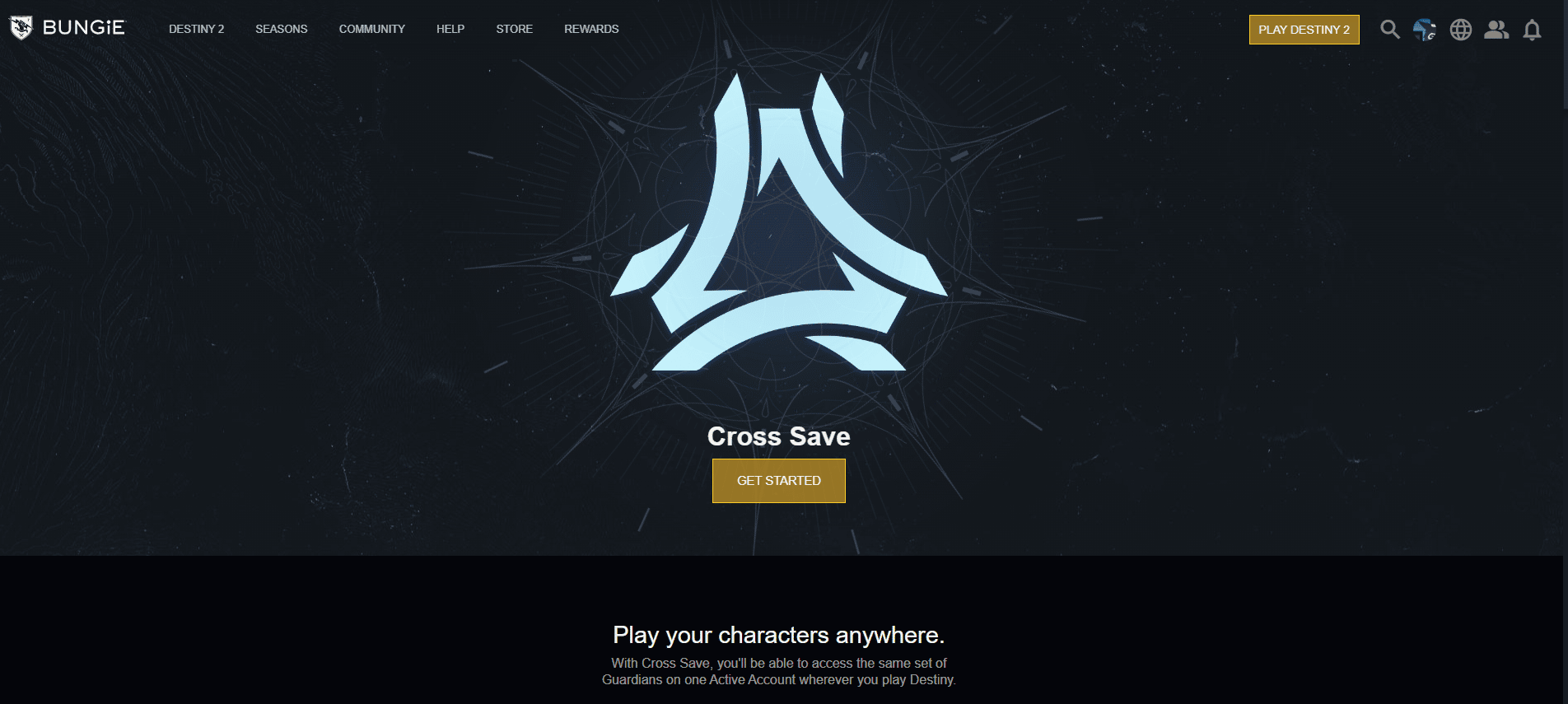 destiny 2 cross save disabled