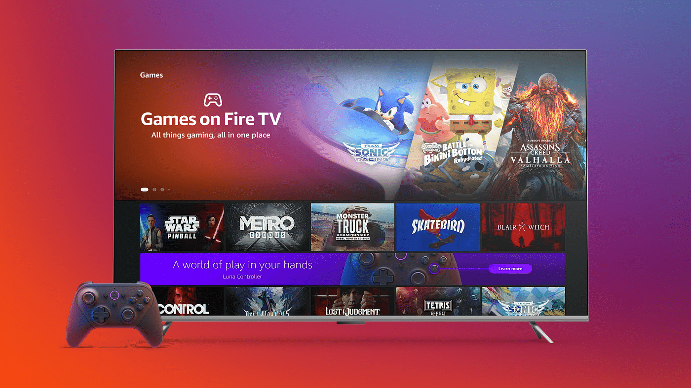 Amazon Fire TV adds a Games Section, Highlights Luna - Cloud Dosage