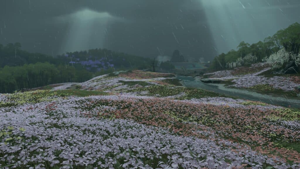 Ghost of Tsushima Fields of Flowers