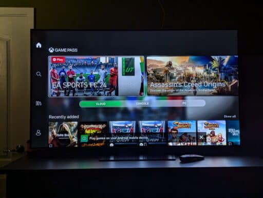 Xbox Cloud Gaming on Google TV