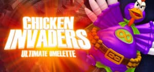 Chicken Invaders 4 game banner - find where to play in the cloud