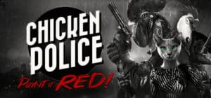 Chicken Police - Paint it RED! game banner