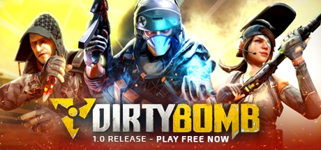 Dirty Bomb game banner - find out how to play with cloud gaming