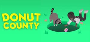 Donut County game banner - find where to play in the cloud