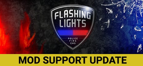 Flashing Lights - Police, Firefighting, Emergency Services Simulator game banner