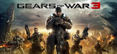 Gears of War 3 game banner