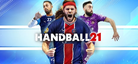 Handball 21 game banner - find out how to play with cloud gaming