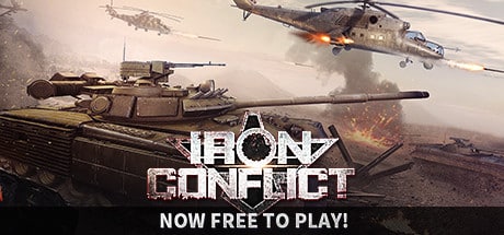 Iron Conflict game banner - find out how to play with cloud gaming