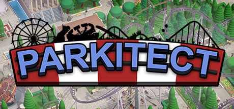 Parkitect game banner - find out how to play with cloud gaming