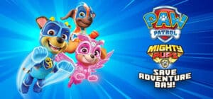 PAW Patrol Mighty Pups Save Adventure Bay game banner