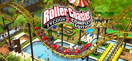 RollerCoaster Tycoon 3 game banner - find out how to play with cloud gaming