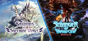 Saviors of Sapphire Wings / Stranger of Sword City Revisited game banner