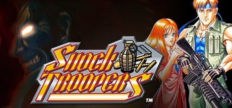 SHOCK TROOPERS game banner - find out how to play with cloud gaming