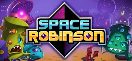 Space Robinson: Hardcore Roguelike Action game banner - find out how to play with cloud gaming