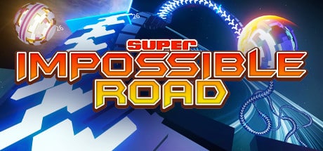 Super Impossible Road game banner - find out how to play with cloud gaming