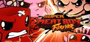 Super Meat Boy Forever game banner