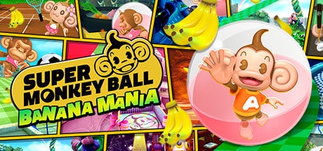 Super Monkey Ball Banana Mania game banner - find out how to play with cloud gaming