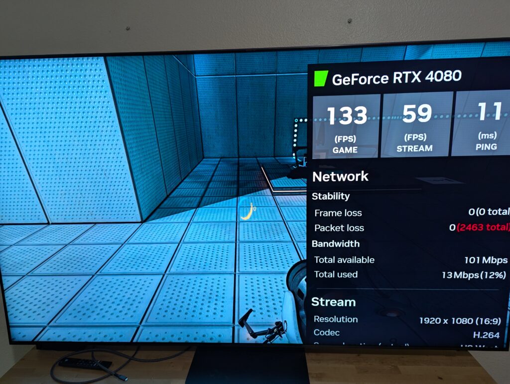 GeForce NOW Statistics on Xbox
