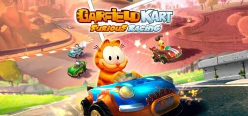 Garfield Kart - Furious Racing game banner - find where to play in the cloud