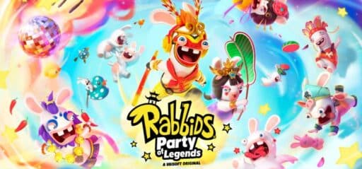 Rabbids Party of Legends game banner - find where to play in the cloud