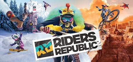 Riders Republic game banner - find where to play in the cloud