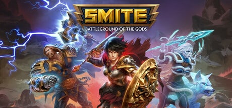 SMITE game banner - find where to play in the cloud