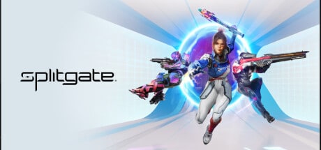 Splitgate game banner - find where to play in the cloud