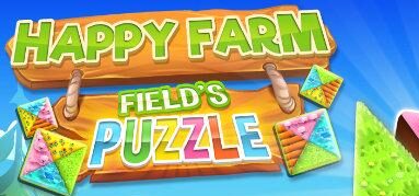 Happy Farm - field's puzzle game banner