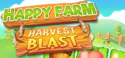 Happy Farm - Harvest Blast game banner