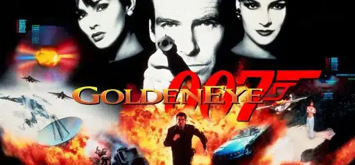 GoldenEye 007 game banner