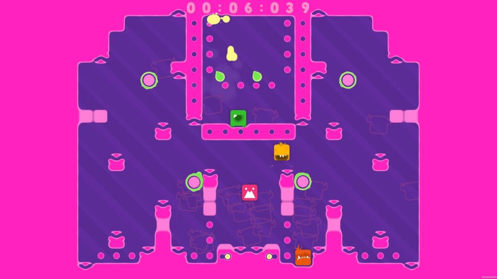 a brihgt and colourful level from spitlings. It looks fun but it is definitely challenging