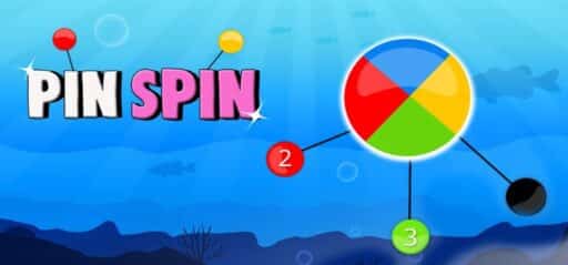 Pin Spin game banner - find where to play in the cloud