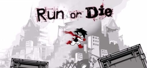 Run or Die game banner - find where to play in the cloud