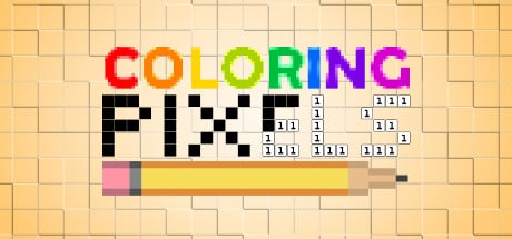 Coloring Pixels game banner