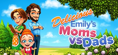 Delicious - Moms vs Dads game banner