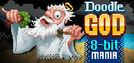 Doodle God: 8-bit Mania game banner for cloud gaming