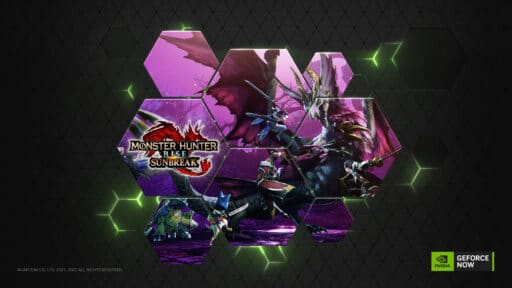 GeForce NOW Thursday February Banner Featuring Monster Hunter Rise