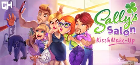 Sally's Salon - Kiss & Make-Up game banner