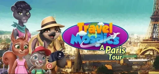 Travel Mosaics: A Paris Tour game banner