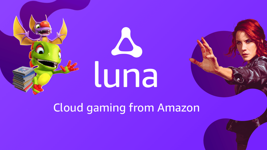 Games Coming to Luna. Picture shows them being delivered by Yooka-Laylee