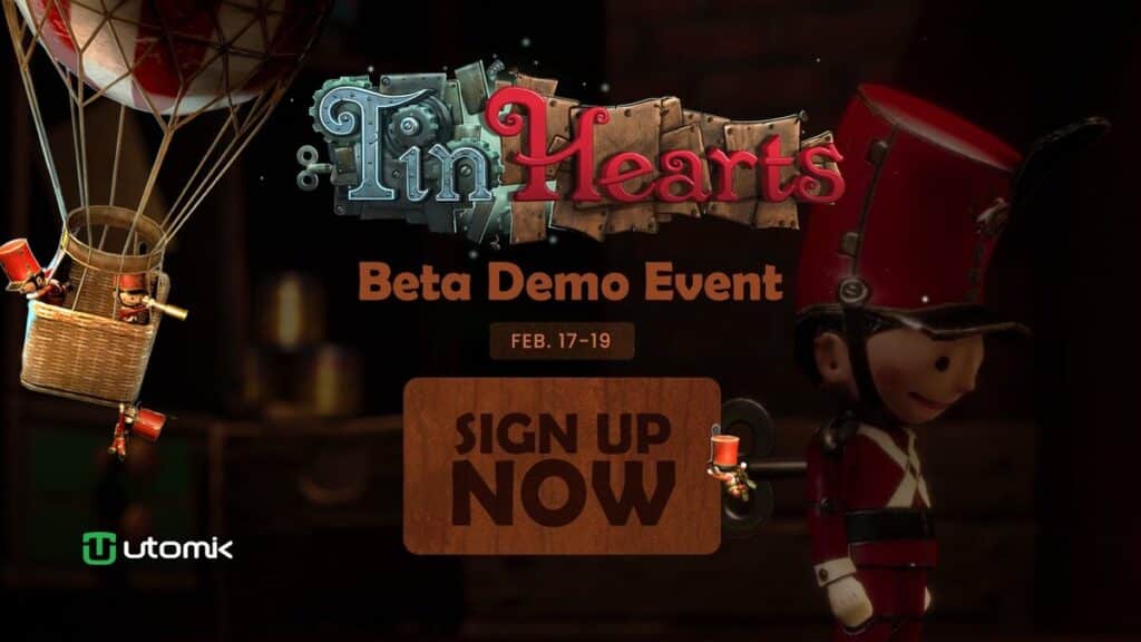 Tin Hearts Beta Demo Event via Utomik Cloud