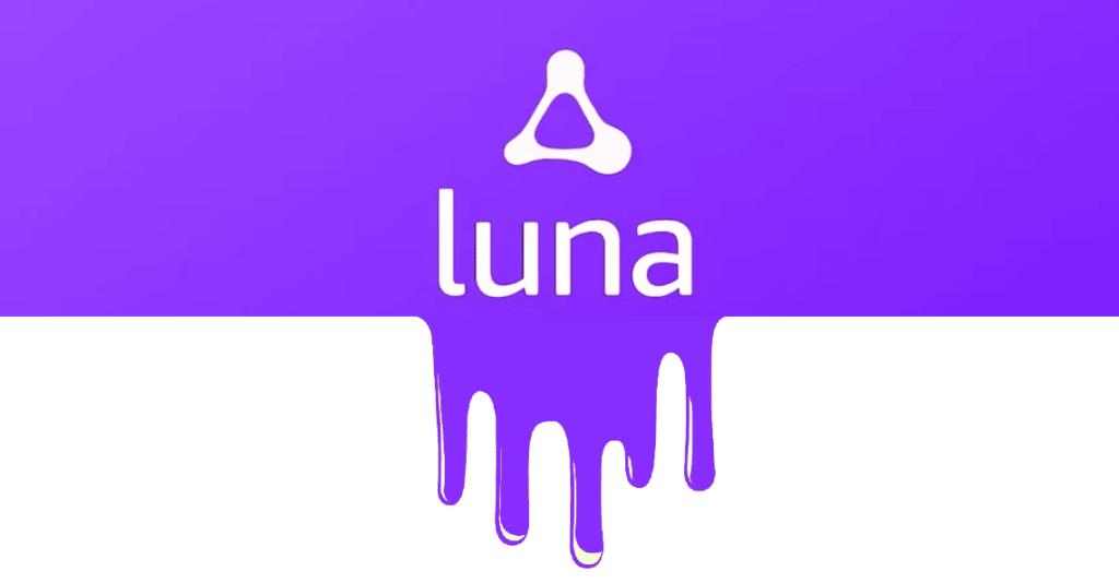 Luna Logo Leaking Paint (Games)