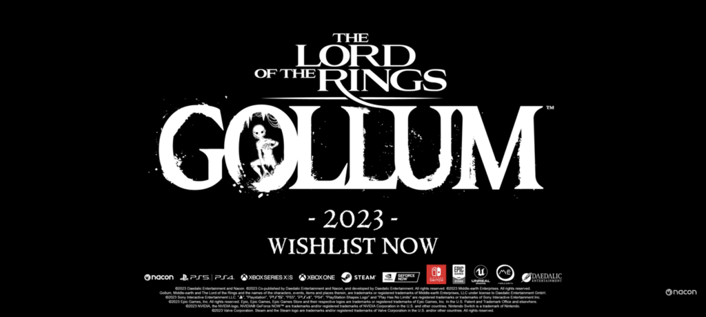 Lord of the Rings: Gollum announced for GeForce NOW