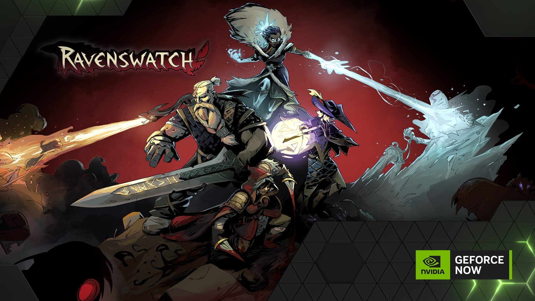 GeForce NOW Ravenswatch Banner