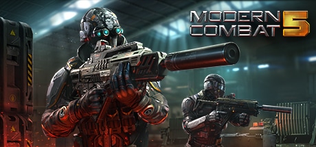 Modern Combat 5 Blackout game banner