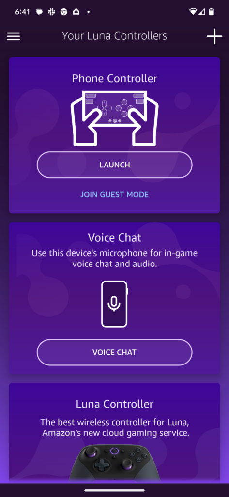 Luna Controller App With Voice Chat