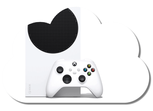 Xbox Series S Cloud Gaming Graphic
